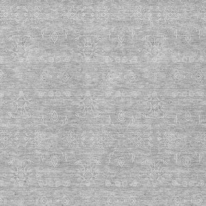 Homeroots 3' Floral Washable Area Rug In Artichoke Green Mint Green & Ivory For Indoor/Outdoor Spaces 5' X 8' Polyester 582375