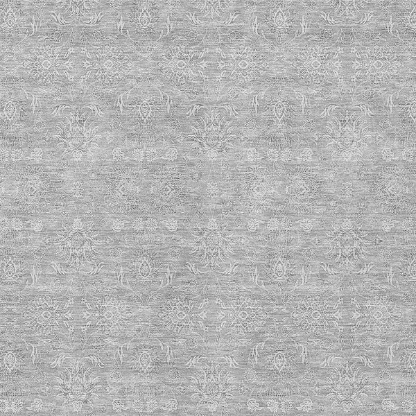 Homeroots 3' Floral Washable Area Rug In Artichoke Green Mint Green & Ivory For Indoor/Outdoor Spaces 9' X 12' Polyester 582378