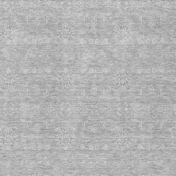 Homeroots 3' Floral Washable Area Rug In Artichoke Green Mint Green & Ivory For Indoor/Outdoor Spaces 10' X 14' Polyester 582379