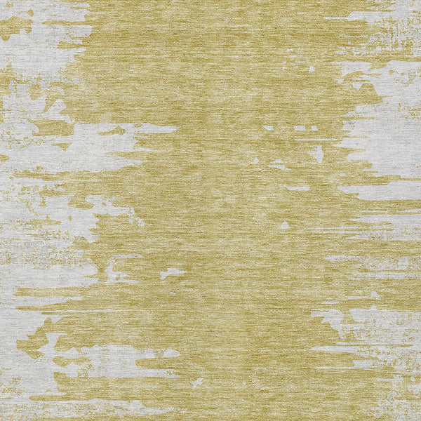 Homeroots 3' Stylish Green And Mint Abstract Washable Area Rug For Indoor And Outdoor Spaces, Durable Design 10' X 14' Polyester 582427