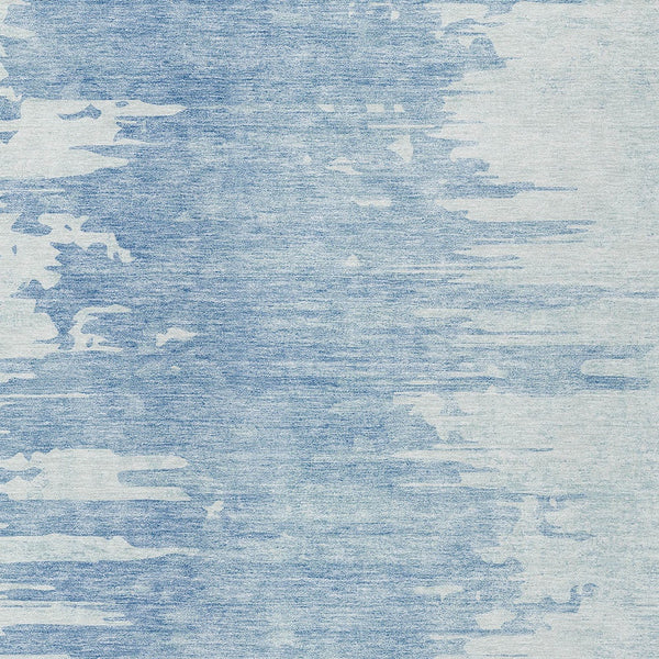 Homeroots 3' Stylish Green And Mint Abstract Washable Area Rug For Indoor And Outdoor Spaces, Durable Design 3' X 5' Polyester 582434