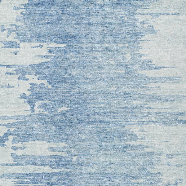 Homeroots 3' Stylish Green And Mint Abstract Washable Area Rug For Indoor And Outdoor Spaces, Durable Design 10' X 14' Polyester 582439