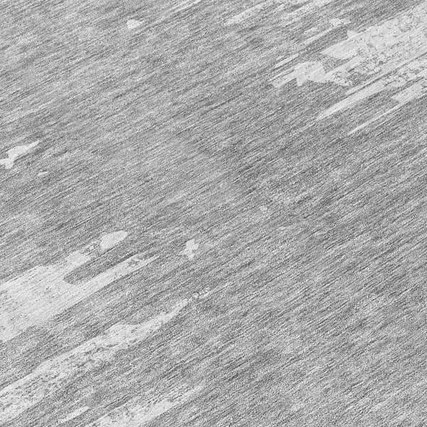 Homeroots 3' Stylish Green And Mint Abstract Washable Area Rug For Indoor And Outdoor Spaces, Durable Design 8' Round Polyester 582442