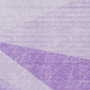 Homeroots 3' Mint Green And Ivory Geometric Washable Area Rug For Indoor And Outdoor Spaces, Stain Resistant 3' X 5' Polyester 582476