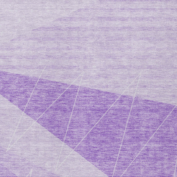 Homeroots 3' Mint Green And Ivory Geometric Washable Area Rug For Indoor And Outdoor Spaces, Stain Resistant 8' X 10' Polyester 582479