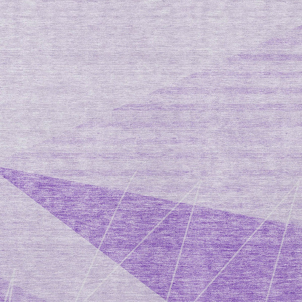 Homeroots 3' Mint Green And Ivory Geometric Washable Area Rug For Indoor And Outdoor Spaces, Stain Resistant 9' X 12' Polyester 582480