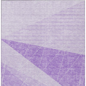 Homeroots 3' Mint Green And Ivory Geometric Washable Area Rug For Indoor And Outdoor Spaces, Stain Resistant 9' X 12' Polyester 582480