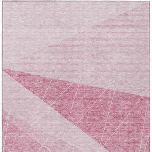 Homeroots 3' Mint Green And Ivory Geometric Washable Area Rug For Indoor And Outdoor Spaces, Stain Resistant 10' X 14' Polyester 582487