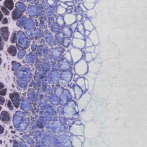 Homeroots 3' Stylish Green And Mint Abstract Washable Area Rug For Indoor And Outdoor Spaces, Durable Design 8' X 10' Polyester 582539