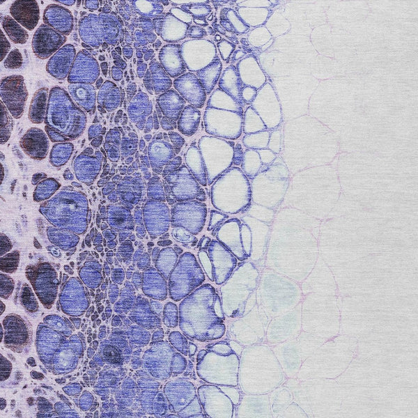 Homeroots 3' Stylish Green And Mint Abstract Washable Area Rug For Indoor And Outdoor Spaces, Durable Design 8' X 10' Polyester 582539