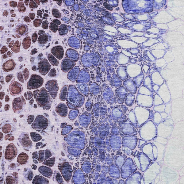 Homeroots 3' Stylish Green And Mint Abstract Washable Area Rug For Indoor And Outdoor Spaces, Durable Design 9' X 12' Polyester 582540