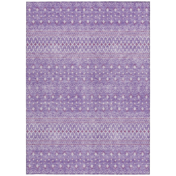 Homeroots 3' Stylish Green And Mint Tribal Washable Area Rug For Indoor And Outdoor Spaces, Durable Design 3' X 5' Polyester 582626