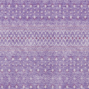 Homeroots 3' Stylish Green And Mint Tribal Washable Area Rug For Indoor And Outdoor Spaces, Durable Design 5' X 8' Polyester 582627