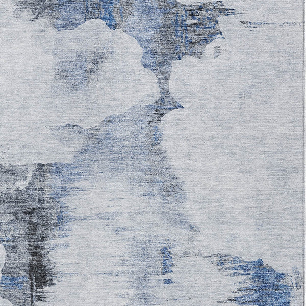 Homeroots 3' Elegant Beige Ivory And Taupe Abstract Washable Area Rug For Indoor And Outdoor Spaces 3' X 5' Polyester 582662