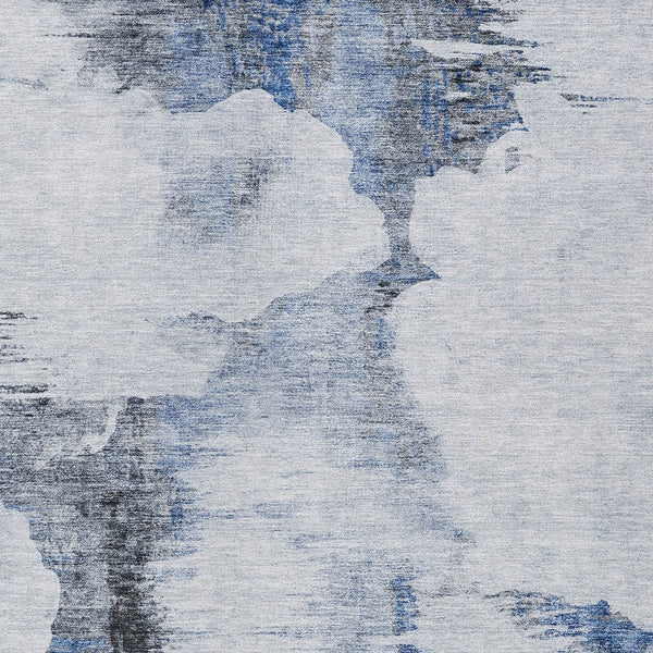 Homeroots 3' Elegant Beige Ivory And Taupe Abstract Washable Area Rug For Indoor And Outdoor Spaces 10' X 14' Polyester 582667