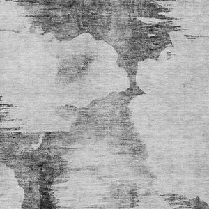 Homeroots 3' Elegant Beige Ivory And Taupe Abstract Washable Area Rug For Indoor And Outdoor Spaces 10' X 14' Polyester 582673