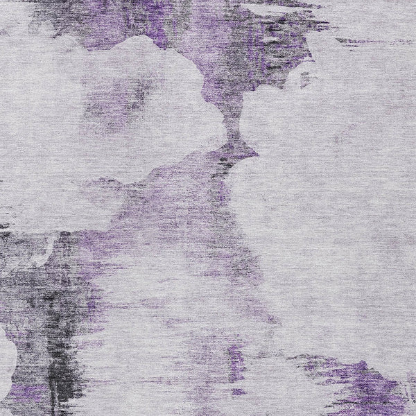 Homeroots 3' Elegant Beige Ivory And Taupe Abstract Washable Area Rug For Indoor And Outdoor Spaces 9' X 12' Polyester 582678