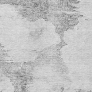 Homeroots 3' Elegant Beige Ivory And Taupe Abstract Washable Area Rug For Indoor And Outdoor Spaces 8' X 10' Polyester 582683