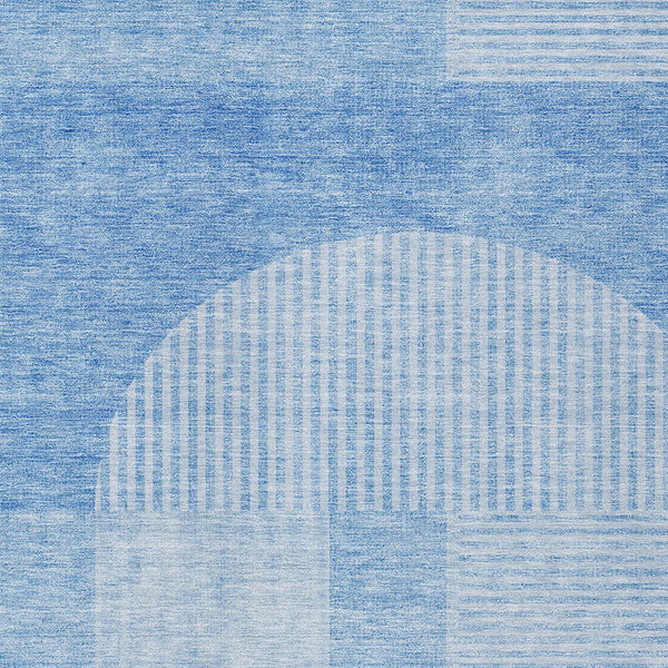 Homeroots 3' Blush Pink And Mauve Geometric Washable Area Rug For Stylish Indoor And Outdoor Spaces 9' X 12' Polyester 582702