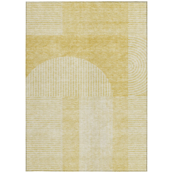 Homeroots 3' Blush Pink And Mauve Geometric Washable Area Rug For Stylish Indoor And Outdoor Spaces 3' X 5' Polyester 582710
