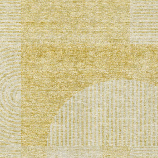 Homeroots 3' Blush Pink And Mauve Geometric Washable Area Rug For Stylish Indoor And Outdoor Spaces 5' X 8' Polyester 582711