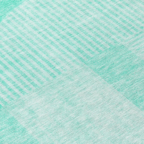 Homeroots 3' Blush Pink And Mauve Geometric Washable Area Rug For Stylish Indoor And Outdoor Spaces 8' Round Polyester 582736