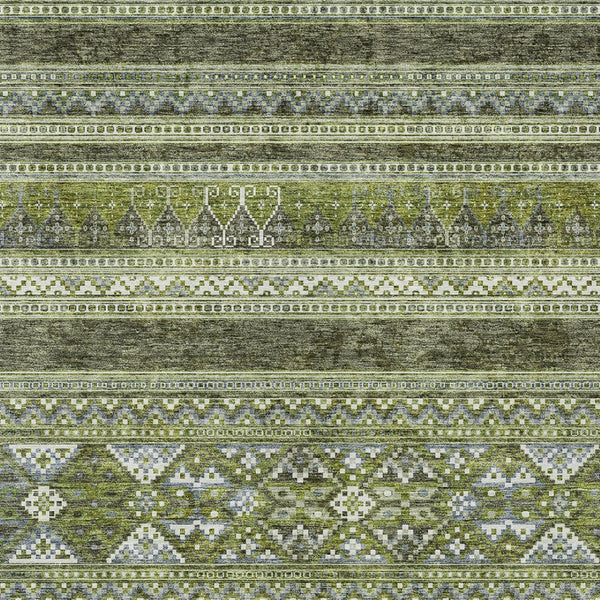 Homeroots 3' Chocolate And Gray Southwestern Indoor Outdoor Rug - Durable, Washable, Stylish For Any Space 3' X 5' Polyester 582836