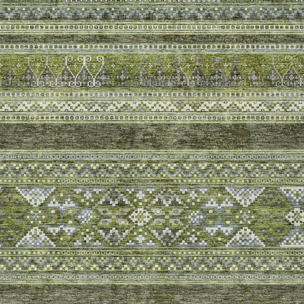 Homeroots 3' Chocolate And Gray Southwestern Indoor Outdoor Rug - Durable, Washable, Stylish For Any Space 10' X 14' Polyester 582841