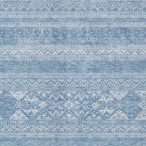 Homeroots 3' Chocolate And Gray Southwestern Indoor Outdoor Rug - Durable, Washable, Stylish For Any Space 8' X 10' Polyester 582851