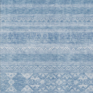 Homeroots 3' Chocolate And Gray Southwestern Indoor Outdoor Rug - Durable, Washable, Stylish For Any Space 10' X 14' Polyester 582853