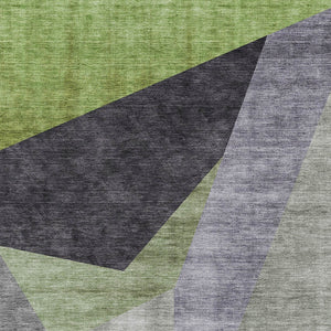 Homeroots 3' Beige Khaki And Taupe Abstract Washable Area Rug For Indoor And Outdoor Spaces, Durable Design 8' X 10' Polyester 582887