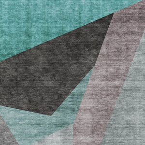 Homeroots 3' Beige Khaki And Taupe Abstract Washable Area Rug For Indoor And Outdoor Spaces, Durable Design 8' X 10' Polyester 582893