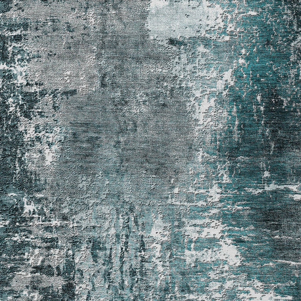 Homeroots 3' Washable Eggplant Purple & Lavender Abstract Area Rug For Indoor & Outdoor Spaces, Durable Design 8' X 10' Polyester 582929