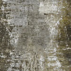 Homeroots 3' Washable Eggplant Purple & Lavender Abstract Area Rug For Indoor & Outdoor Spaces, Durable Design 5' X 8' Polyester 582933