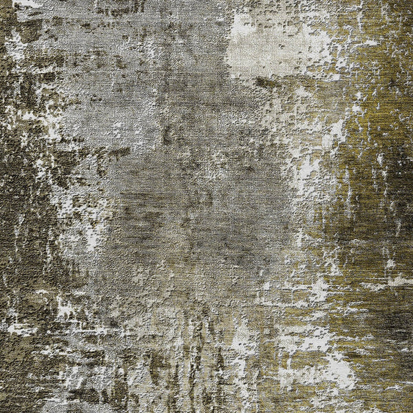 Homeroots 3' Washable Eggplant Purple & Lavender Abstract Area Rug For Indoor & Outdoor Spaces, Durable Design 5' X 8' Polyester 582933