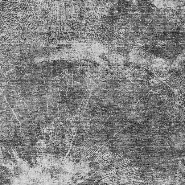 Homeroots 3' Stylish Green And Gray Abstract Washable Indoor Outdoor Area Rug For Versatile Home Decor 5' X 8' Polyester 582951