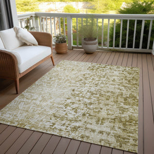 Homeroots 3' Stylish Abstract Washable Area Rug For Indoor And Outdoor Use – Durable, Stain-resistant Design 5' X 8' Polyester 583005