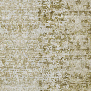 Homeroots 3' Stylish Abstract Washable Area Rug For Indoor And Outdoor Use – Durable, Stain-resistant Design 5' X 8' Polyester 583005