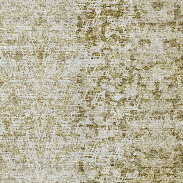 Homeroots 3' Stylish Abstract Washable Area Rug For Indoor And Outdoor Use – Durable, Stain-resistant Design 5' X 8' Polyester 583005