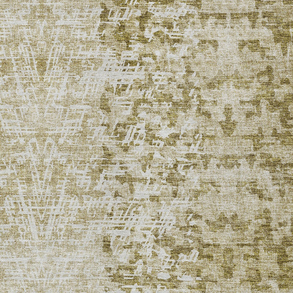 Homeroots 3' Stylish Abstract Washable Area Rug For Indoor And Outdoor Use – Durable, Stain-resistant Design 8' X 10' Polyester 583007