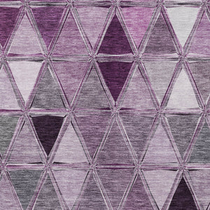 Homeroots 3' Geometric Washable Indoor Outdoor Area Rug In Green And Fern Green - Stylish & Durable Decor 10' X 14' Polyester 583045