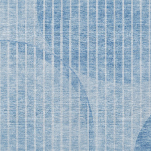 Homeroots 3' Stylish Brown Taupe And Ivory Striped Washable Area Rug For Indoor And Outdoor Spaces 3' X 5' Polyester 583064