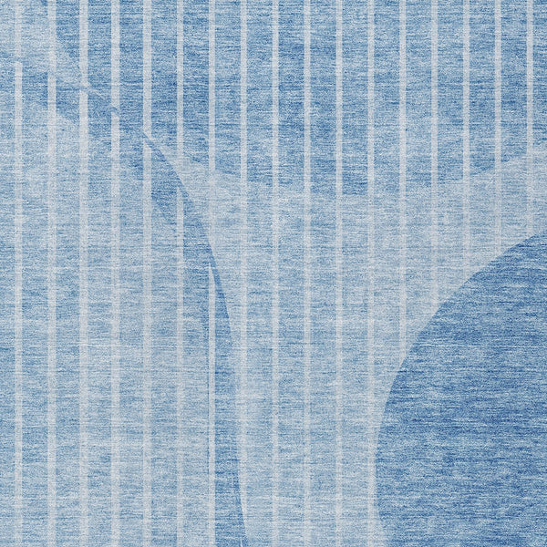 Homeroots 3' Stylish Brown Taupe And Ivory Striped Washable Area Rug For Indoor And Outdoor Spaces 8' X 10' Polyester 583067