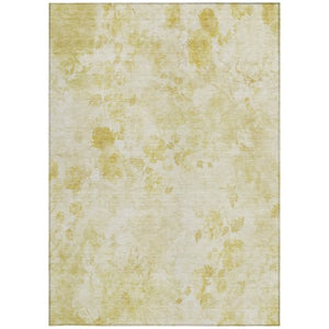 Homeroots 3' Green Floral Washable Area Rug For Indoor And Outdoor Spaces – Durable, Stylish, And Easy Care 10' X 14' Polyester 583111