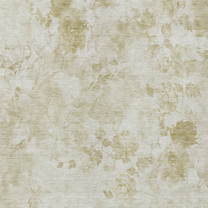 Homeroots 3' Green Floral Washable Area Rug For Indoor And Outdoor Spaces – Durable, Stylish, And Easy Care 10' X 14' Polyester 583117