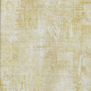 Homeroots 3' Beige Tan And Ivory Abstract Washable Indoor Outdoor Area Rug For Stylish Living Spaces 3' X 5' Polyester 583154