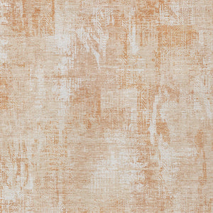 Homeroots 3' Beige Tan And Ivory Abstract Washable Indoor Outdoor Area Rug For Stylish Living Spaces 8' X 10' Polyester 583169