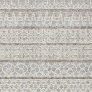 Homeroots 3' Artichoke Green Quatrefoil Washable Area Rug – Elegant Indoor Outdoor Design For Any Space 9' X 12' Polyester 583232