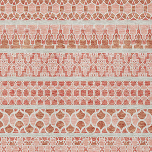 Homeroots 3' Artichoke Green Quatrefoil Washable Area Rug – Elegant Indoor Outdoor Design For Any Space 3' X 5' Polyester 583246