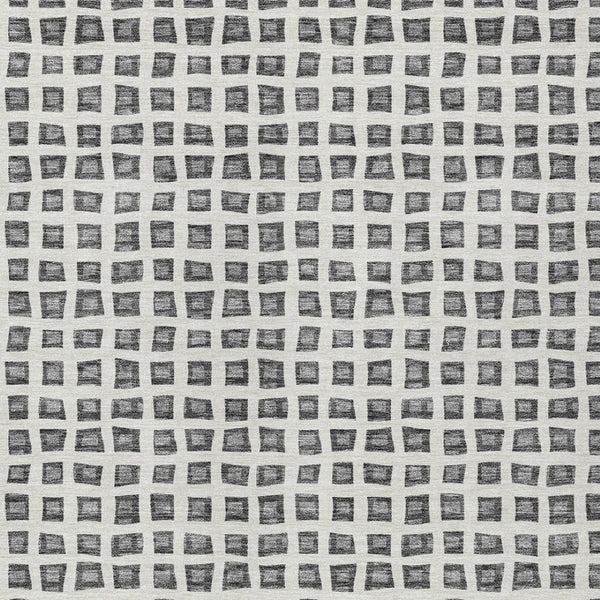 Homeroots 3' Artichoke Green And Ivory Geometric Washable Area Rug For Indoor And Outdoor Spaces, Durable Design 8' X 10' Polyester 583297